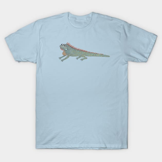 Iguana T-Shirt by NicSquirrell